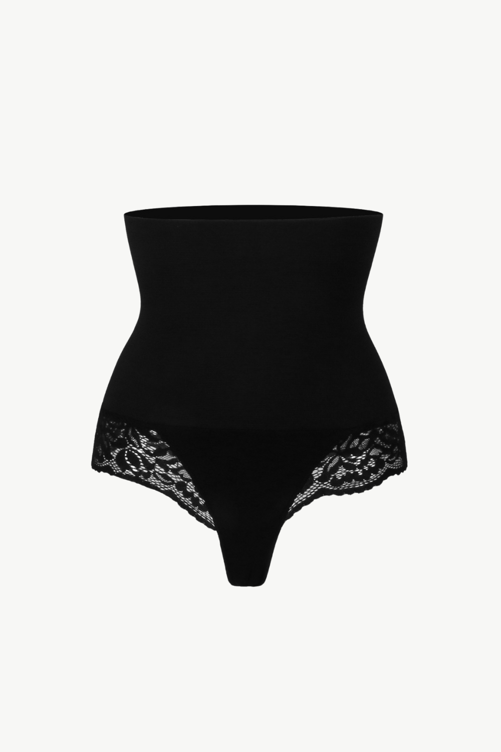 Lace Detail High Waist Shaping Panty