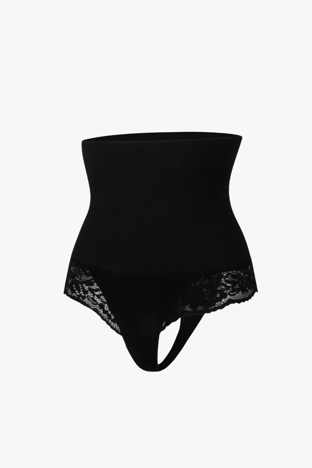 Lace Detail High Waist Shaping Panty